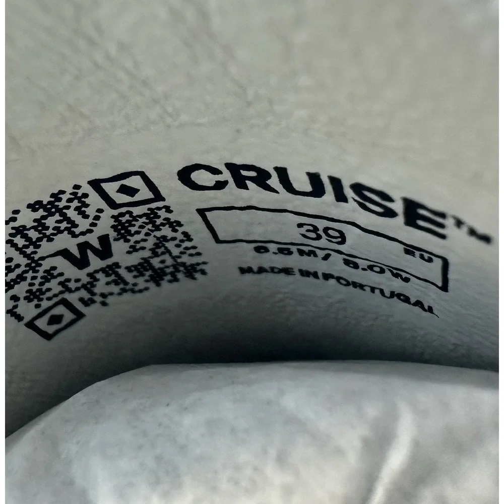 Wolf & Shepherd Cruise Ace White Men's Sz 6.5 Women's Sz 8 Italian Leather